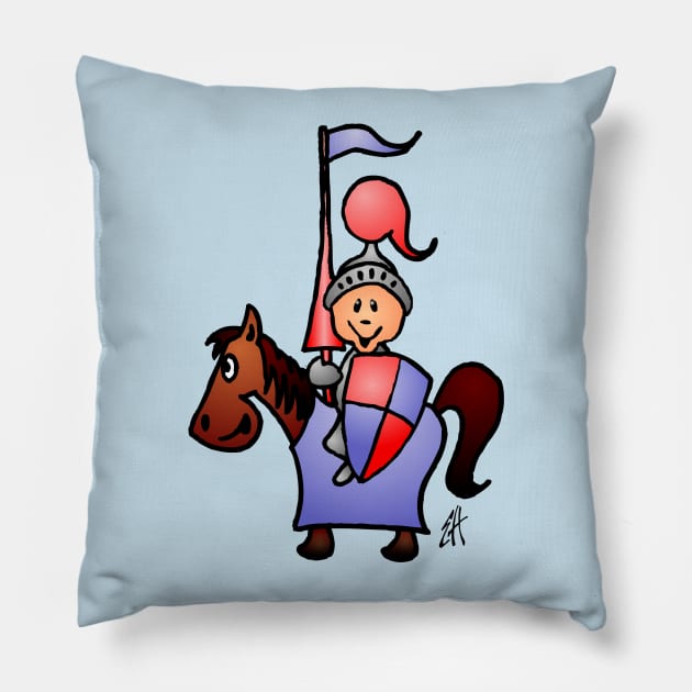 Knight Pillow by Cardvibes