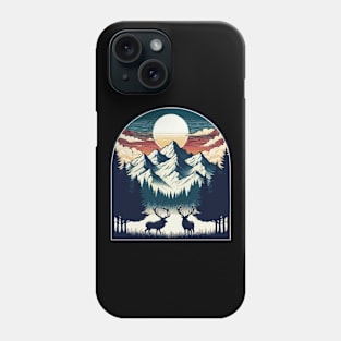 Mountain Deer Phone Case