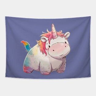 Cartoon s unicorn Tapestry