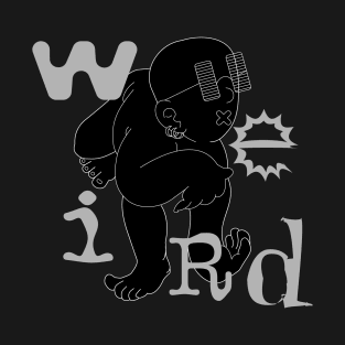 WeiRd Black T-Shirt