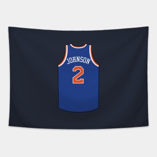 Larry Johnson New York Jersey Qiangy Tapestry