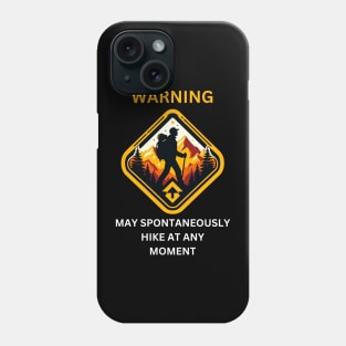 Adventure Seeker Hiking Alert Phone Case