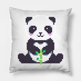 Pixel Panda Pillow