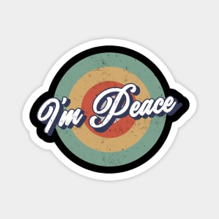 Im peace Magnet