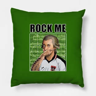 Football Art - Wolfgang Amadeus Mozart - ROCK ME Pillow