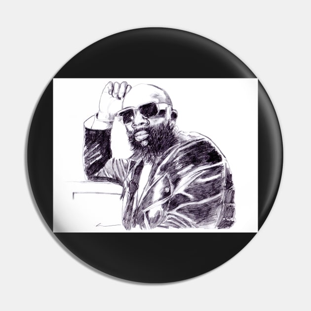 Isaac Hayes Pin by Keithhenrybrown