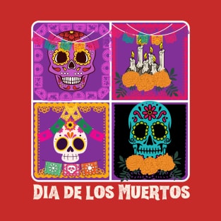 Dia de los Muertos , day of deads ,Design2 T-Shirt