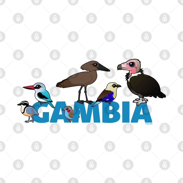 The Birdorable Gambia Birds by birdorable