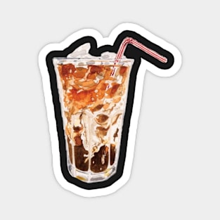 iced coffee Magnet