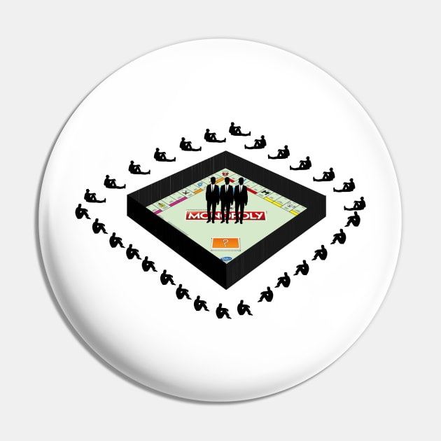 Capitalism satire - monopoly game Pin by peraspera