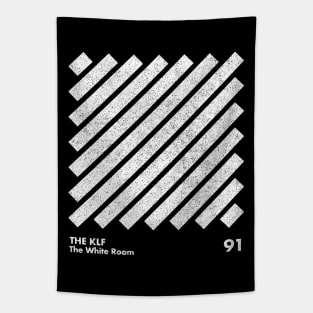 The KLF / The White Room / Minimal Graphic Design Tribute Tapestry