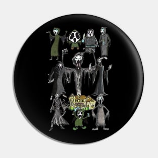Ghost Face Killer ANIMATED! Pin