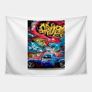 Graffiti Hotrod 11 Tapestry