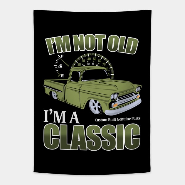 Birthday Mens - Im Not Old Im A Classic Tapestry by Kudostees