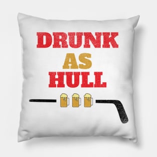 DRUNK as HULL,St. Louis Blues Brett Hull,Hockey Pillow