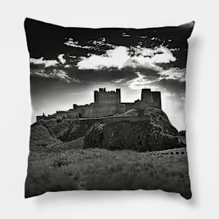 Bamburgh Castle in Northumberland, UK Pillow