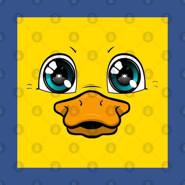 Squared Face Duck by Chimera Cub Club