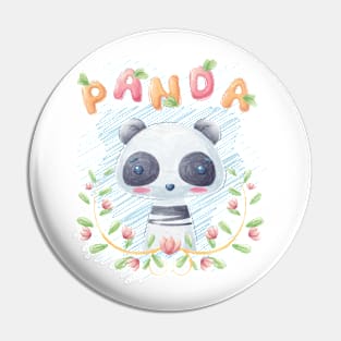 Cute Panda Leaf Kawaii Cartoon Animals Pin