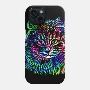 Glow Kitty Phone Case