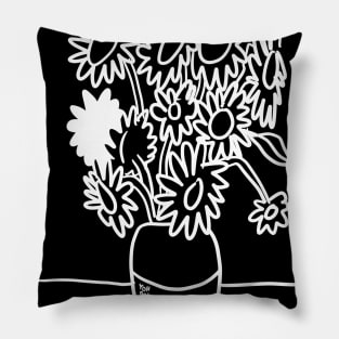 Deux Sunflower.png Pillow