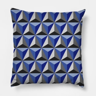 Geometric Triangles Pattern Pillow