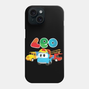 LEO the truck - Constructor trucks Phone Case