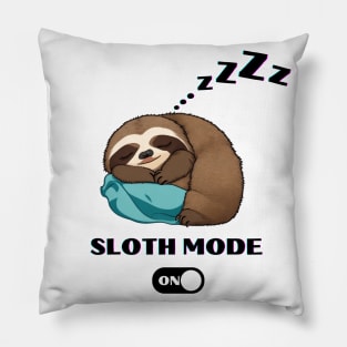 Sloth Mode Pillow