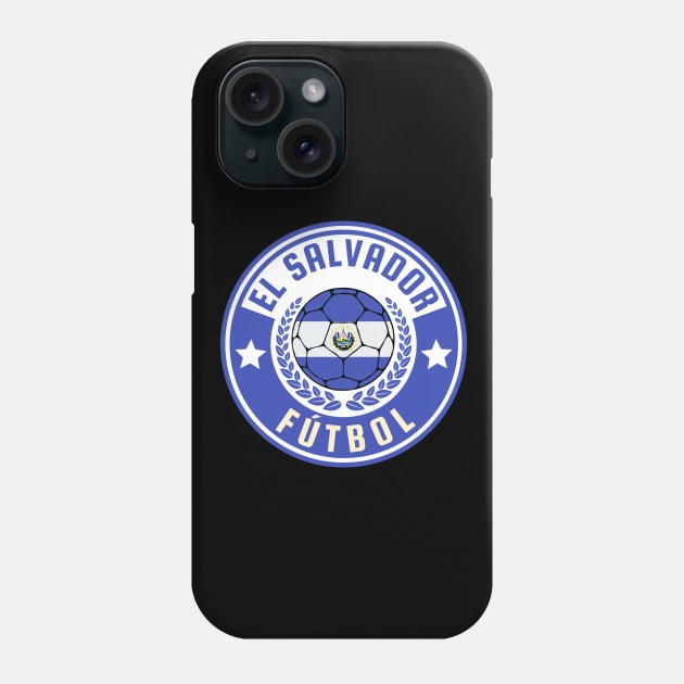 El Salvador Football Phone Case by footballomatic