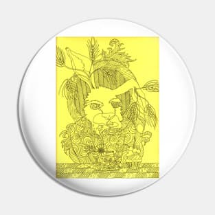 Truly Deeply Mad - The March Hare Pin