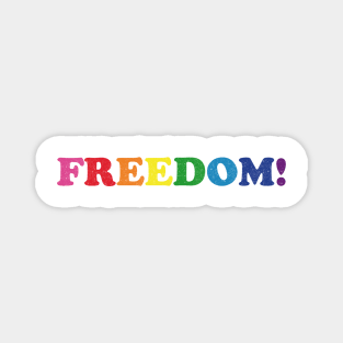 Pride Freedom Magnet