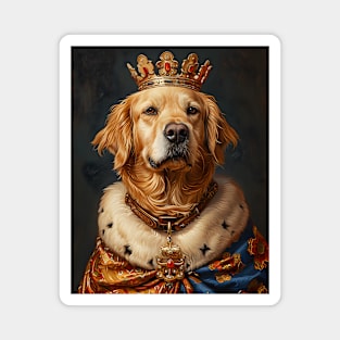 Golden Retriever The King Magnet