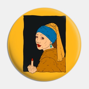 Girl With A Pearl Earring Pin