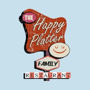 The Happy Platter distressed T-Shirt