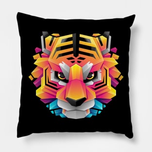 Glossy Tiger Pillow