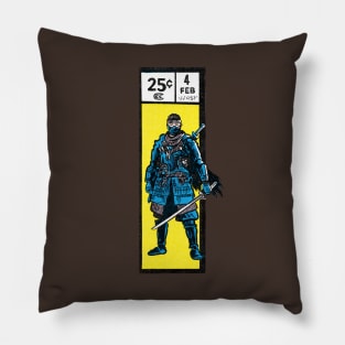 Comic book corner box - Jin Sakai Ghost of Tsushima fan art Pillow