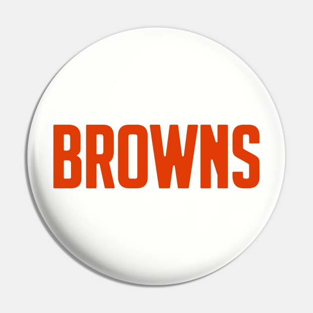 Browns Pin by Abiarsa