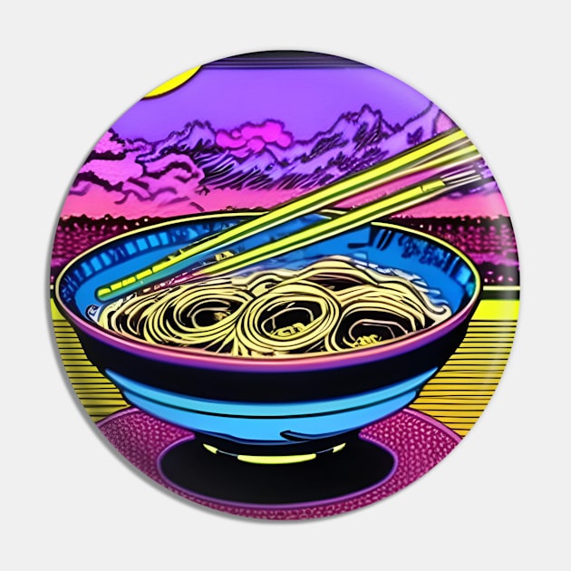 AI Ramen 4 Pin by TealPangolin