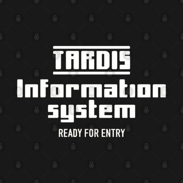 TARDIS Information System from 5th Doctor Who era by RetroZest