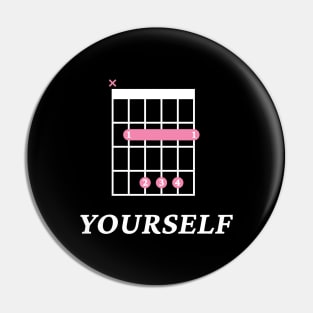 B Yourself B Guitar Chord Tab Dark Theme Pin