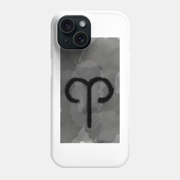 Aries zodiac sign Phone Case by neetaujla