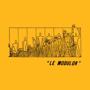 Le Modulor by Le Corbusier T-Shirt