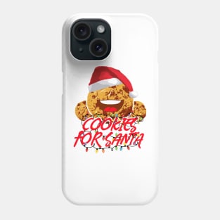 Cookies For Santa Funny Christmas Phone Case