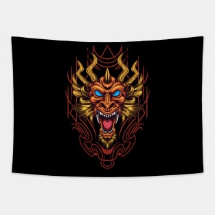 Dragon Illustration 03 Tapestry