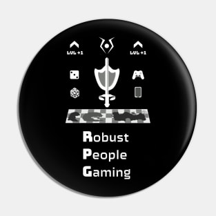RPG = Robust People Gaming Pin