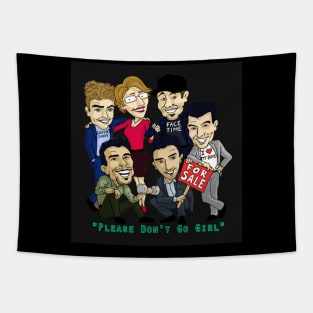 Please Dont NKOTB Go Girl Tapestry