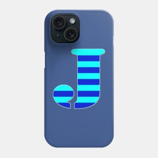 INITIAL J, BLUE Phone Case