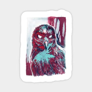 Red White and Blue Eagle Magnet