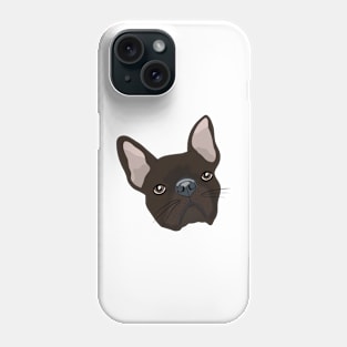 Brown French Bulldog Phone Case