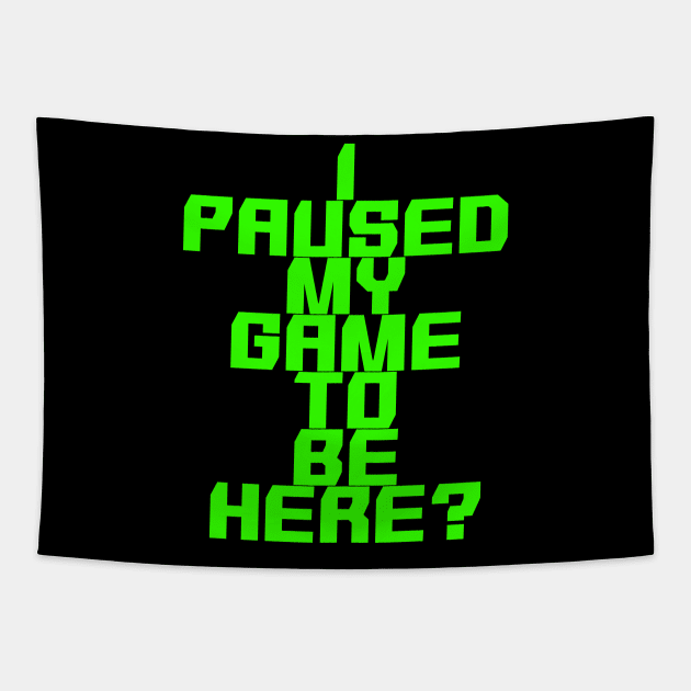 Hardcore Gamer Tapestry by GreenGuyTeesStore