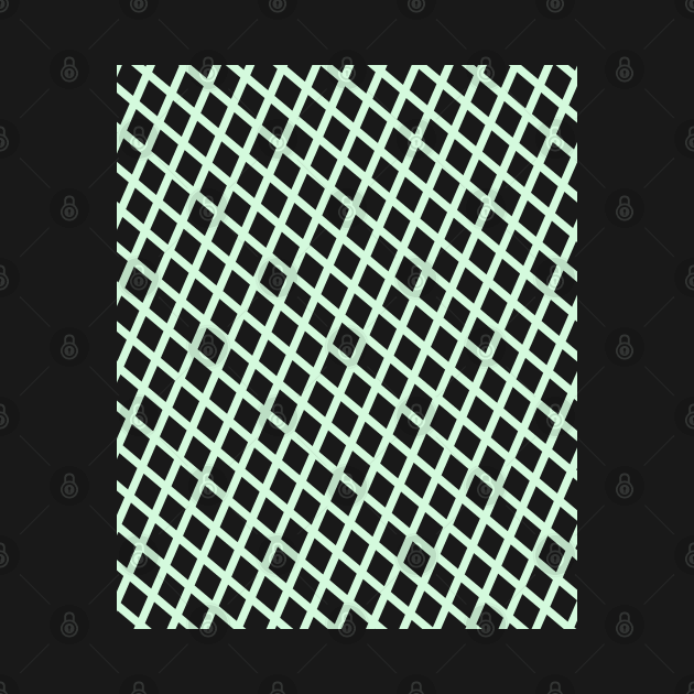 Mint Lattice Work by HalamoDesigns